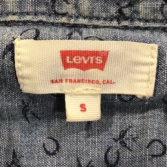 Levi’s blue shirt dress size small - Picture 5 of 8